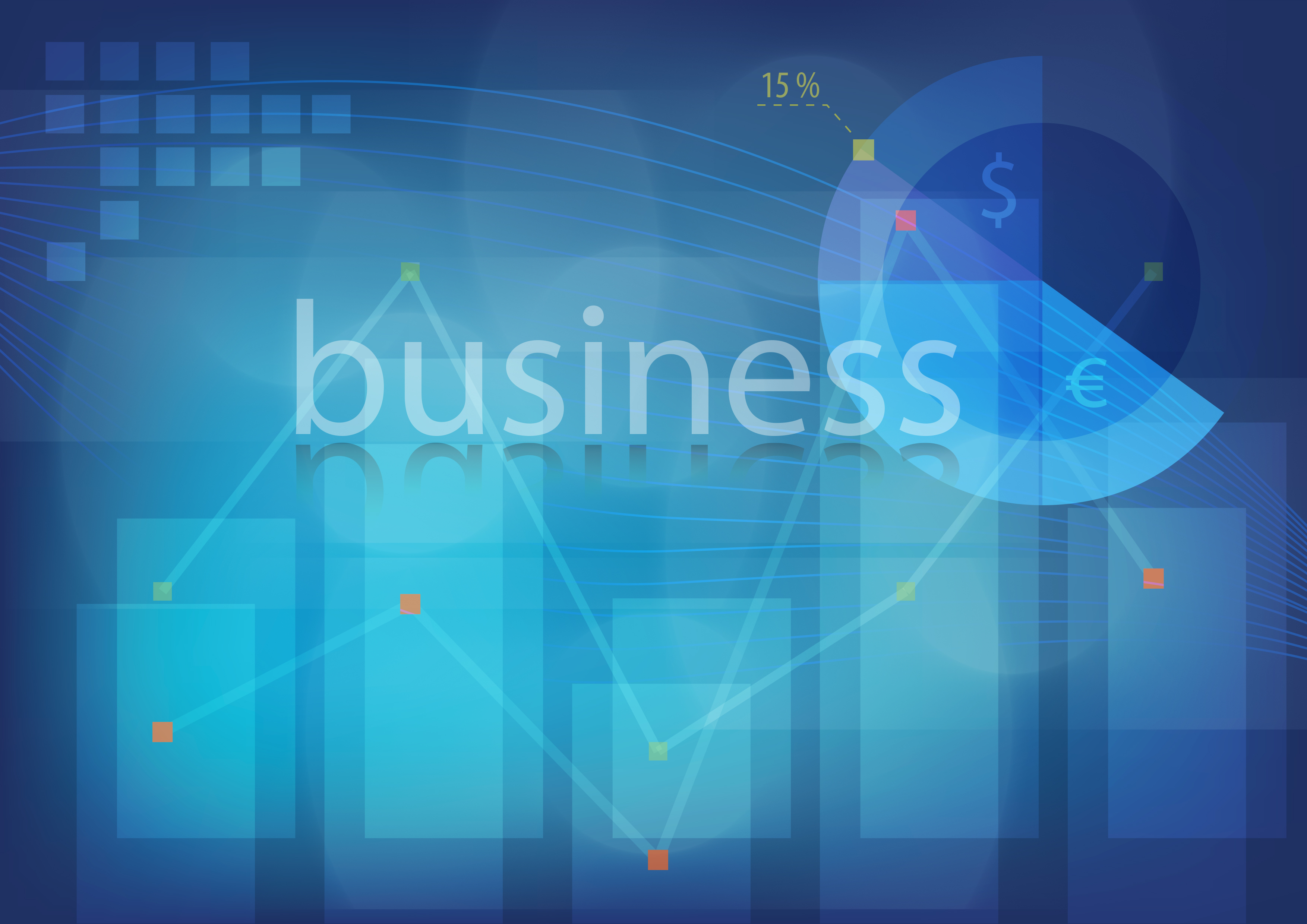 Business pozadí - vektorová grafika