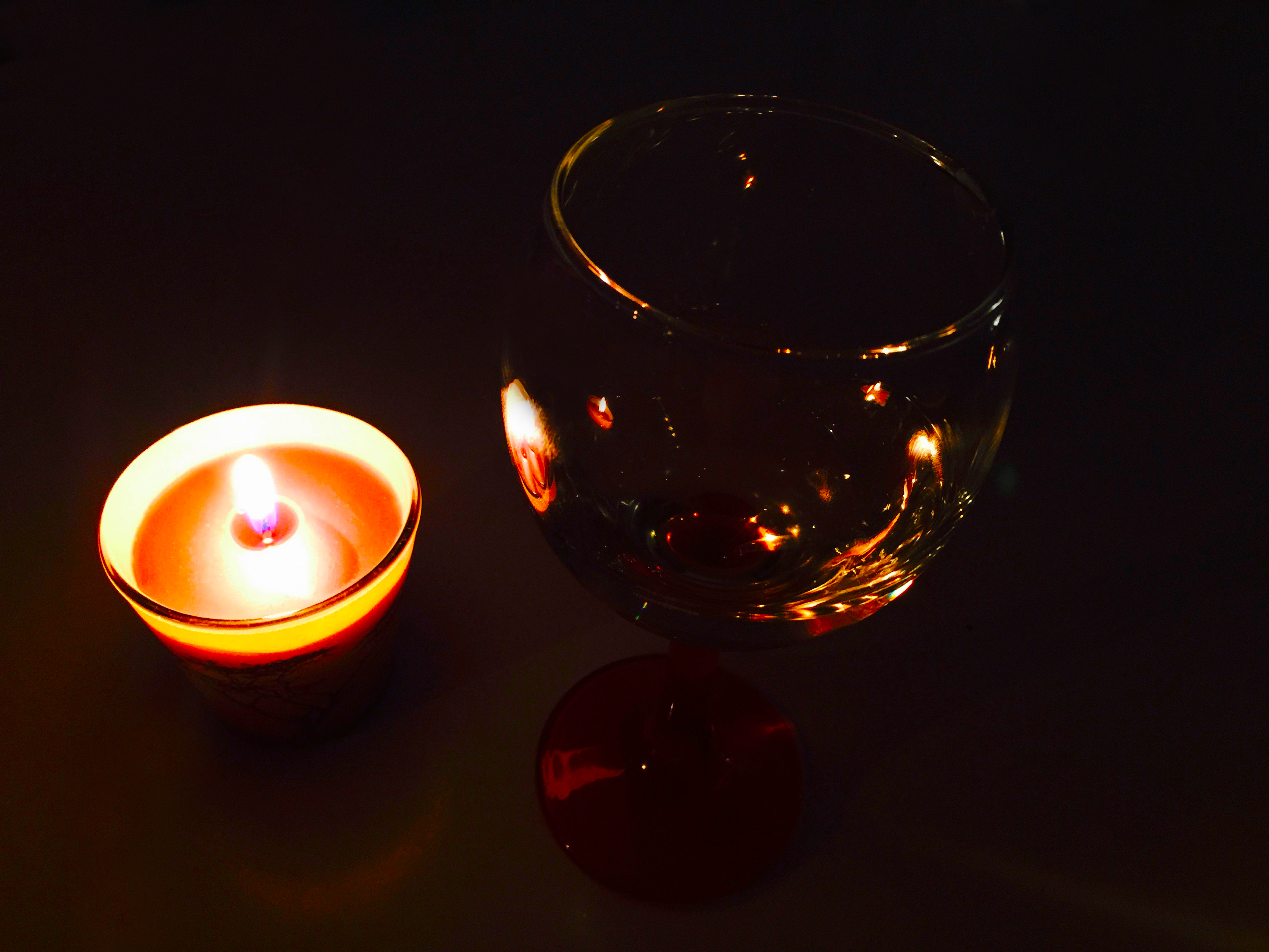 Romantický večer veselého alkoholika :-)