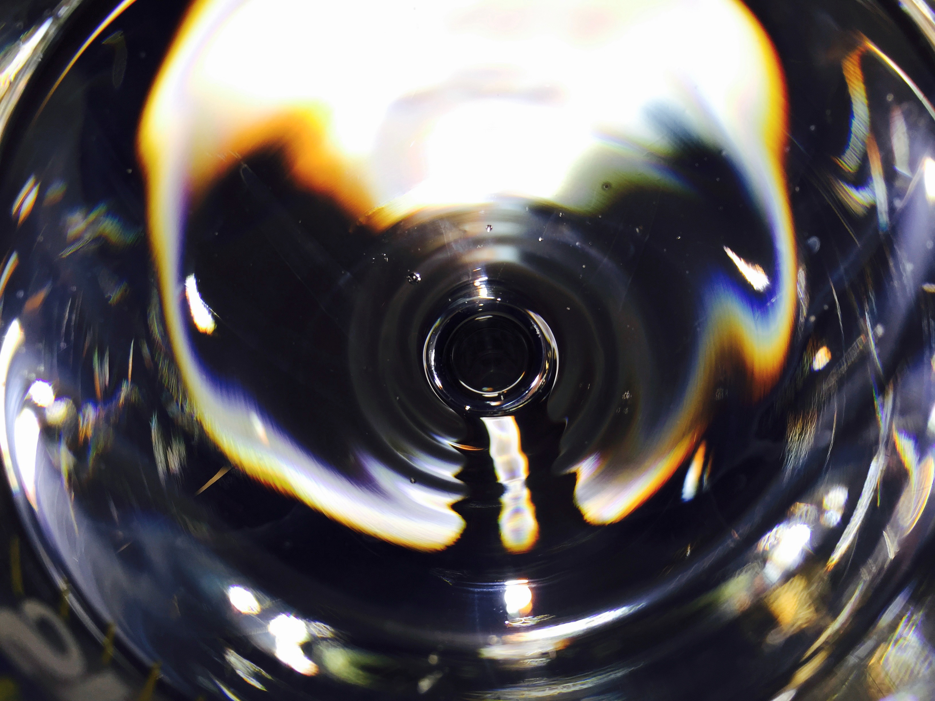 detail sklenice vody