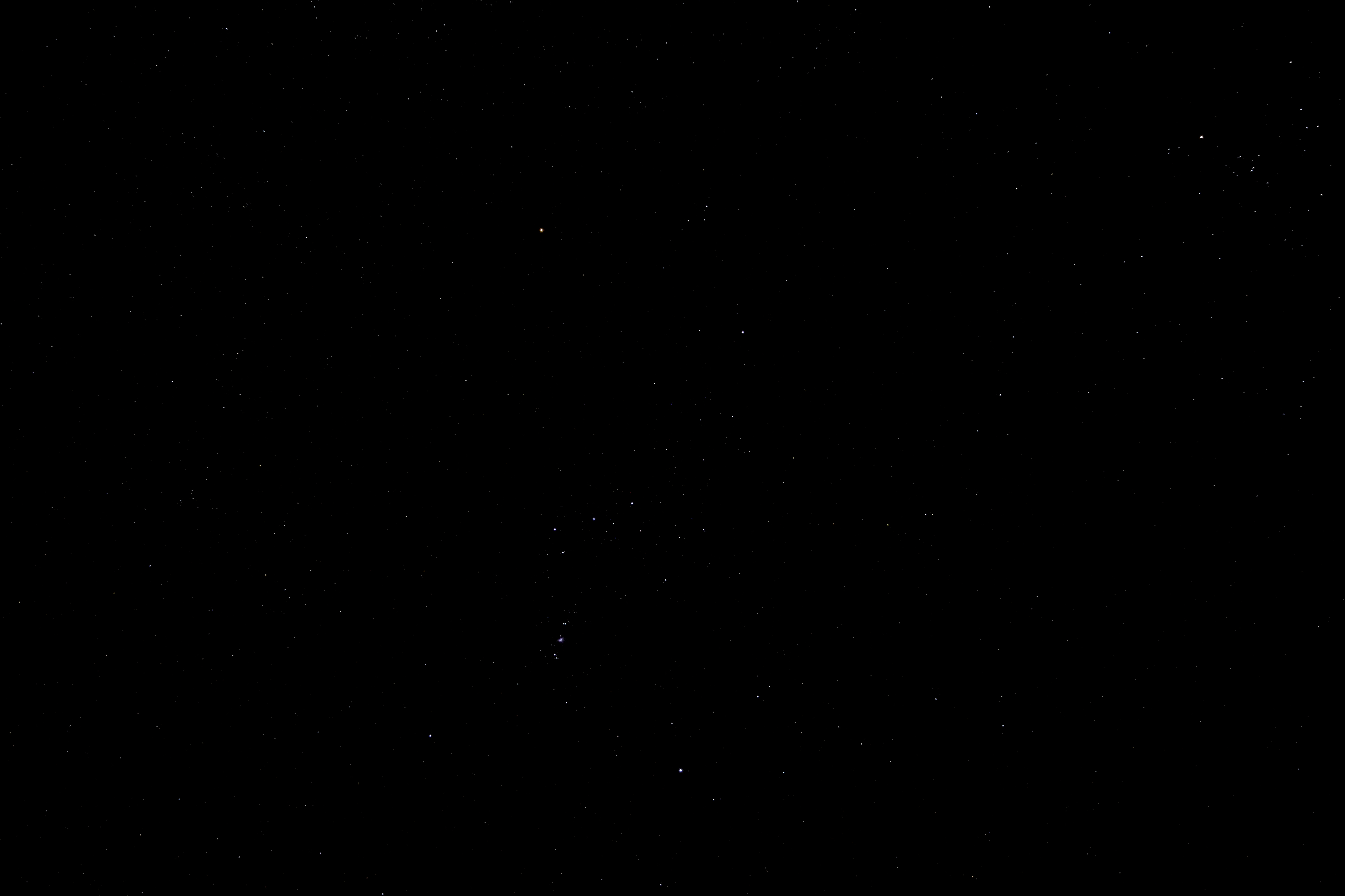 noční obloha s hvězdami