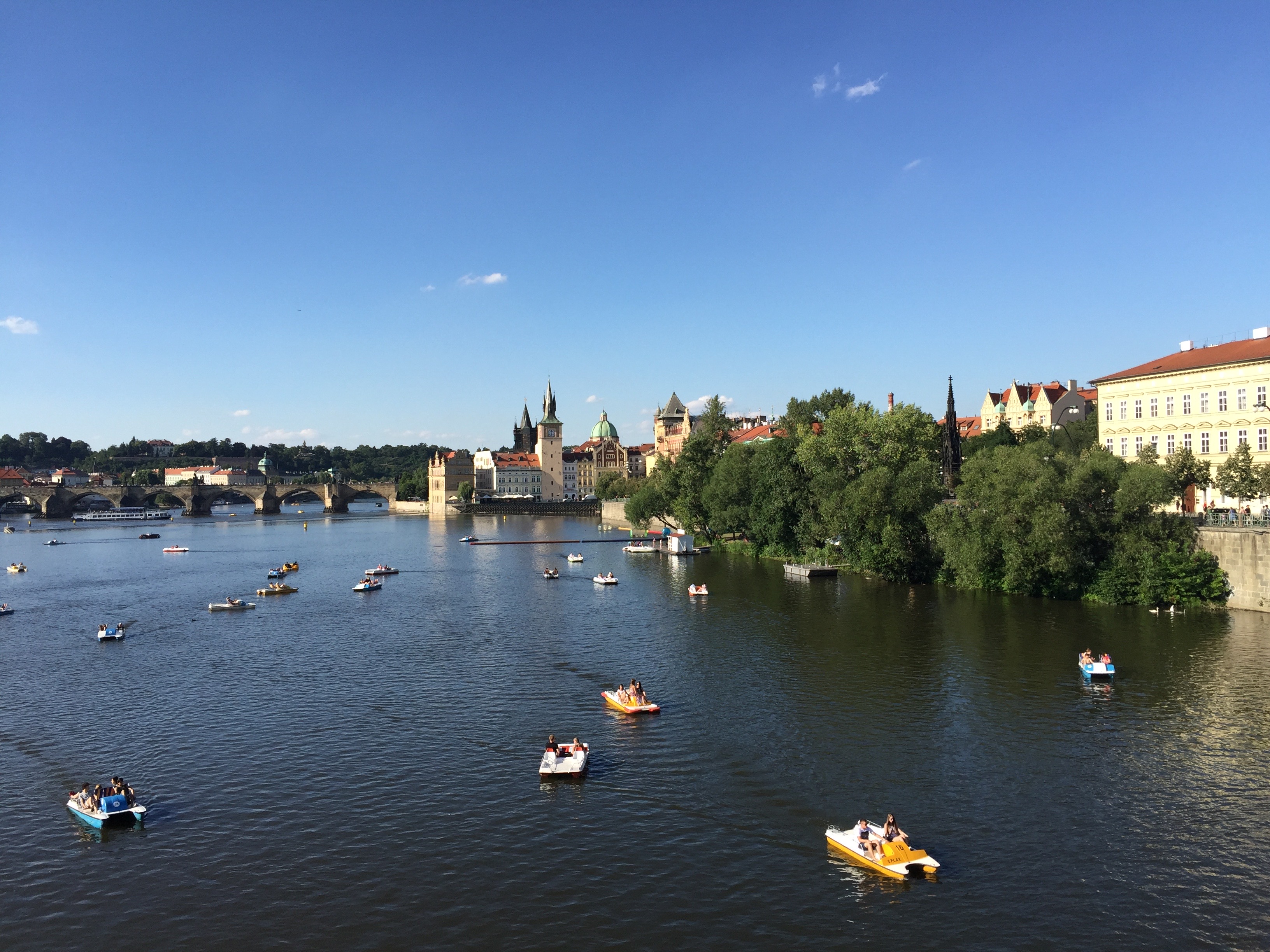 Praha s výhledem na Karlův most