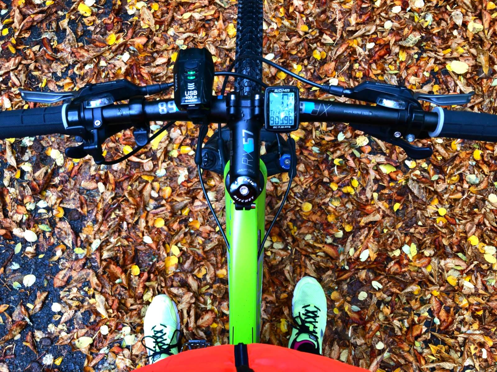 cyklista na kole cyklista na kole